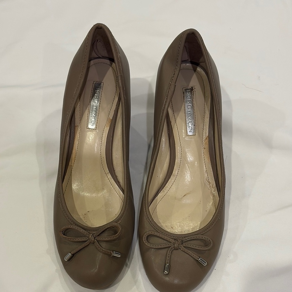 BCBGeneration Elegant Brown Leather Women's Shoes